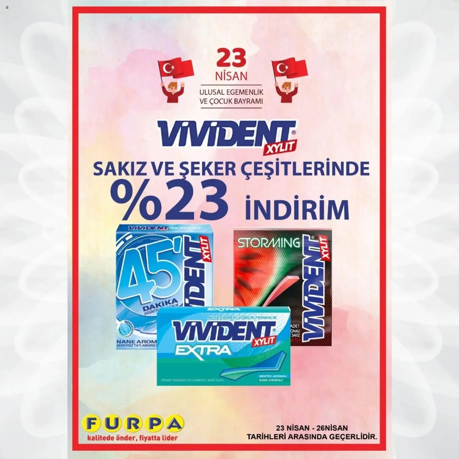 Furpa Katalog - 23.04.2026 tarihinden itibaren geçerlidir | Sayfa: 7 | Ürünler: Şeker, Tatlandırıcı, Nane