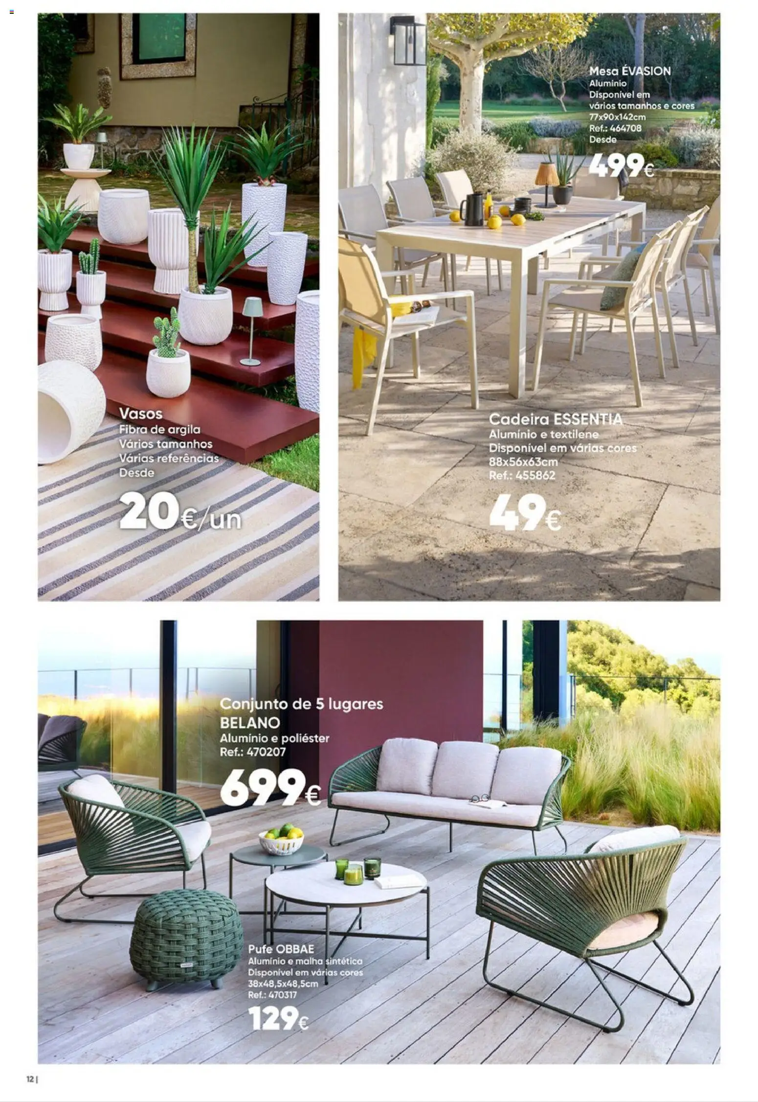 Hôma Catálogo │ válido de 10.04.2026 | Página: 12 | Produtos: Argila, Mesa, Cadeira