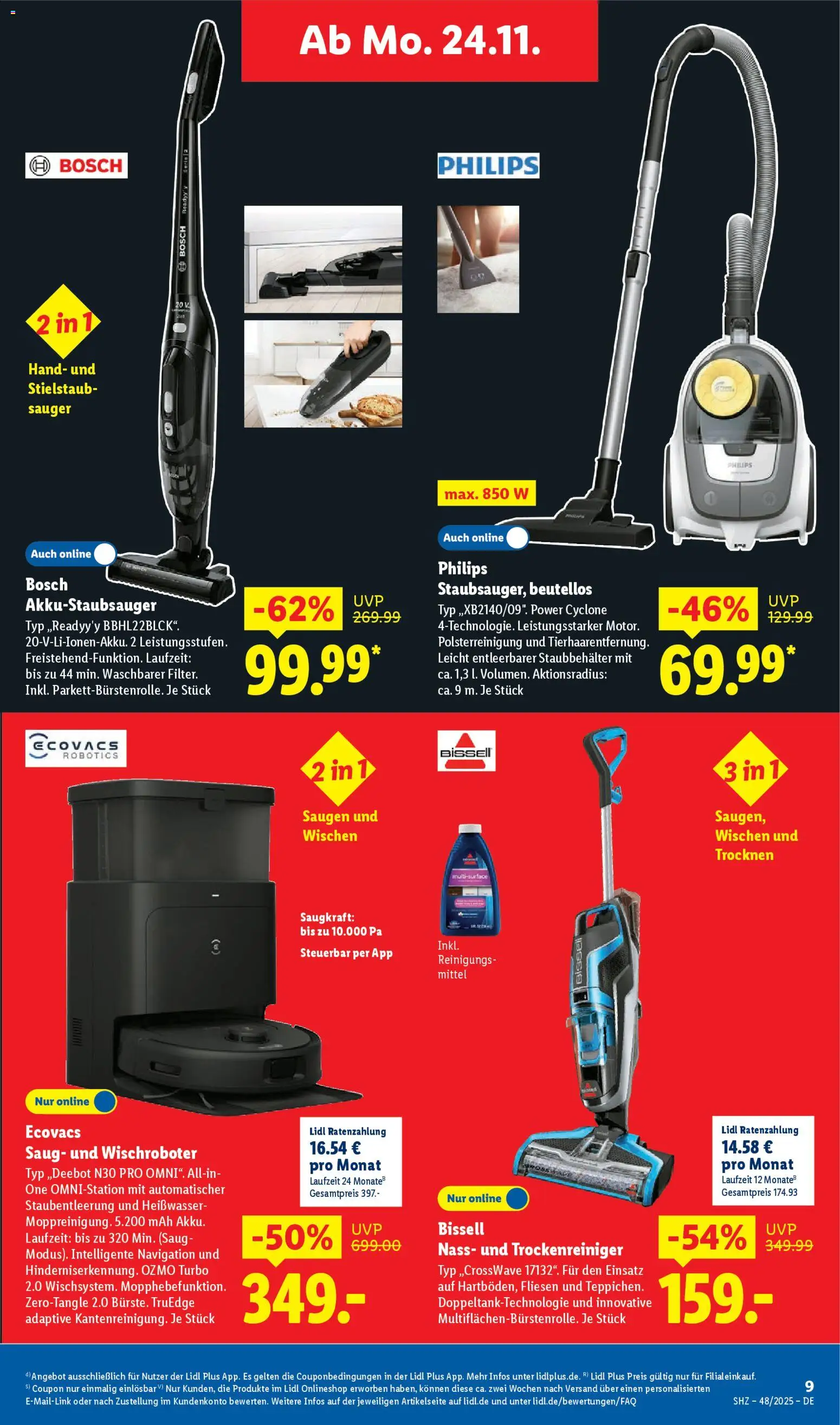 Lidl Prospekt Bestwig – gültig ab 24.11.2025 | Seite: 9 | Produkte: Bosch, Philips, Navigation