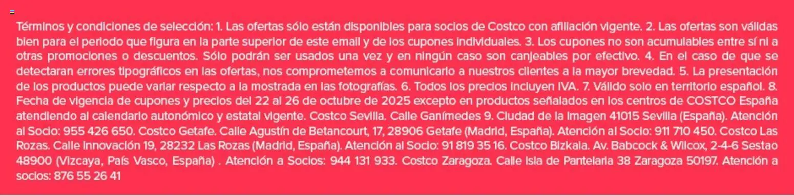 Costco catálogo │ válido desde el 22.10.2025 | Página: 16