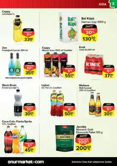 Onur Market Katalog - 05.08.2025 tarihinden itibaren geçerlidir | Sayfa: 3