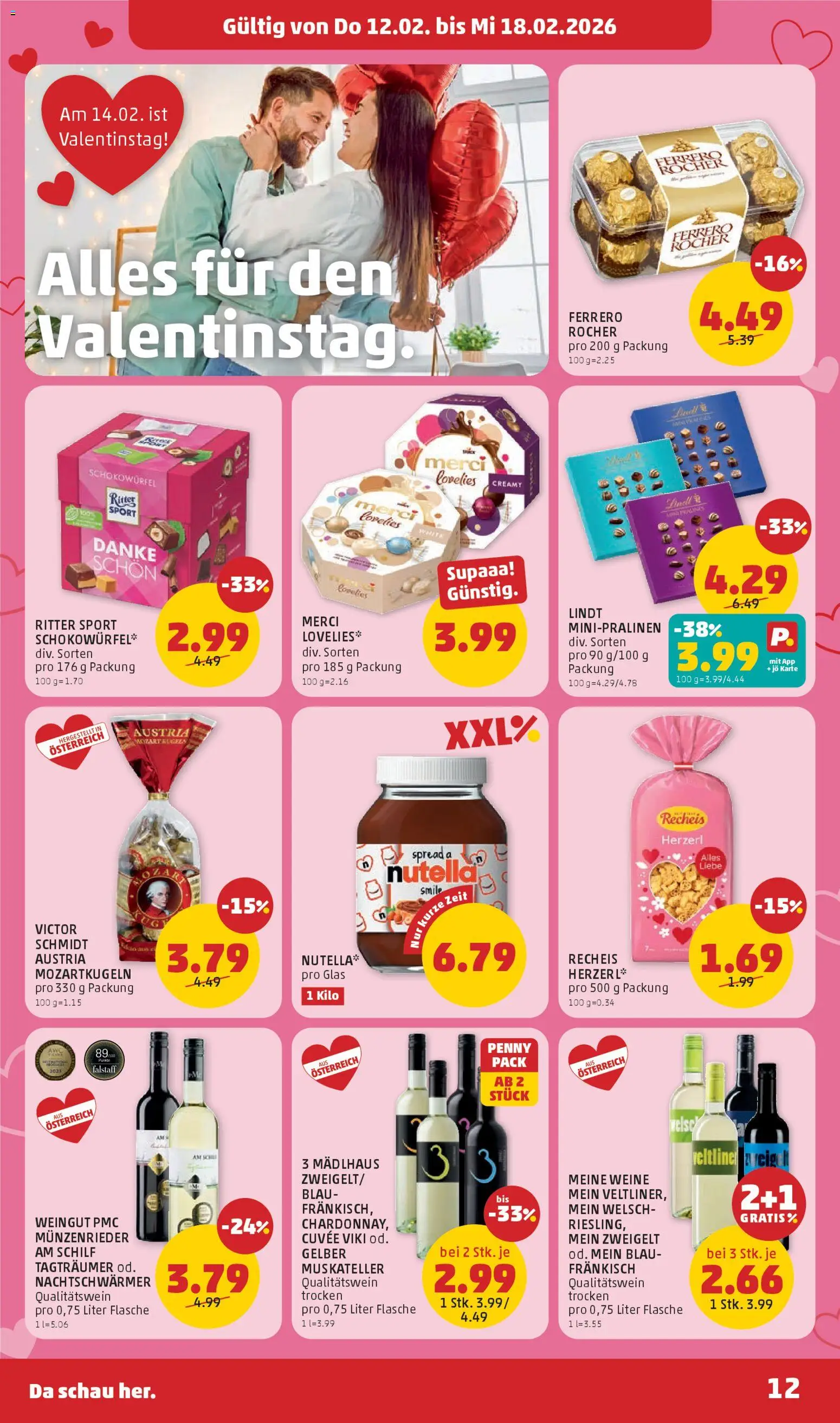 Penny Markt Flugblatt gültig ab 12.02.2026 | Seite: 12