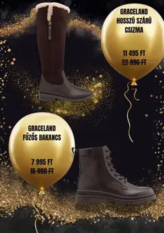 Deichmann Black Friday - amely érvényes a következő dátumtól: 21.11.2025 | Oldal: 4 | Termékek: Csizma, Bakancs