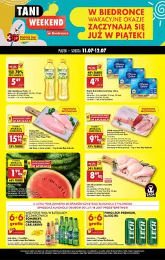 Pogląd oferty "Biedronka gazetka - Tani weekend" - ważna od 11.07.2025
