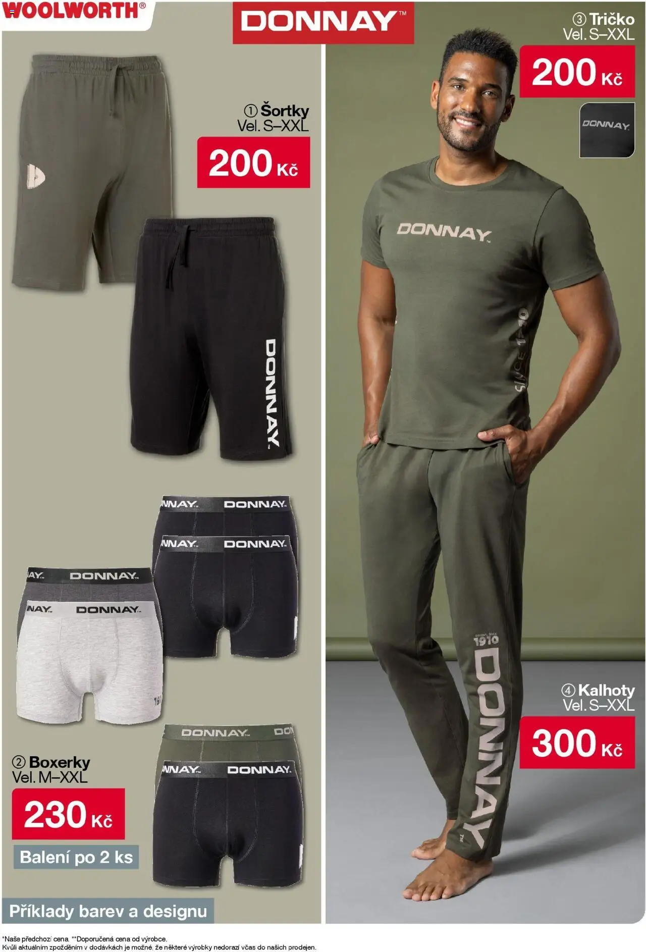 Woolworth leták od 12.09.2025 - akční nabídka | Strana: 17 | Produkty: Tričko, Kalhoty, Boxerky
