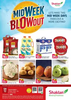 Preview of Shaklan - Midweek Blow Out - Shaklan Market 4, Al Warqa 1 valid from 03.11.2025