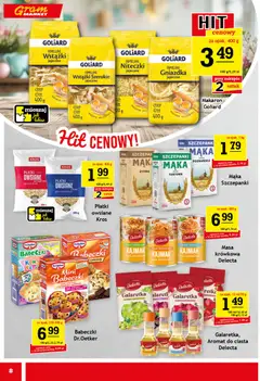 Pogląd oferty "Gram Market gazetka" - ważna od 25.03.2026 | Strona: 8 | Produkty: Por, Babeczki, Płatki, Makaron