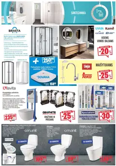 BIKUVA leidinys galioja nuo 03.02.2026 | Puslapis: 5 | Prekių: Dušo kabina, Klozetas