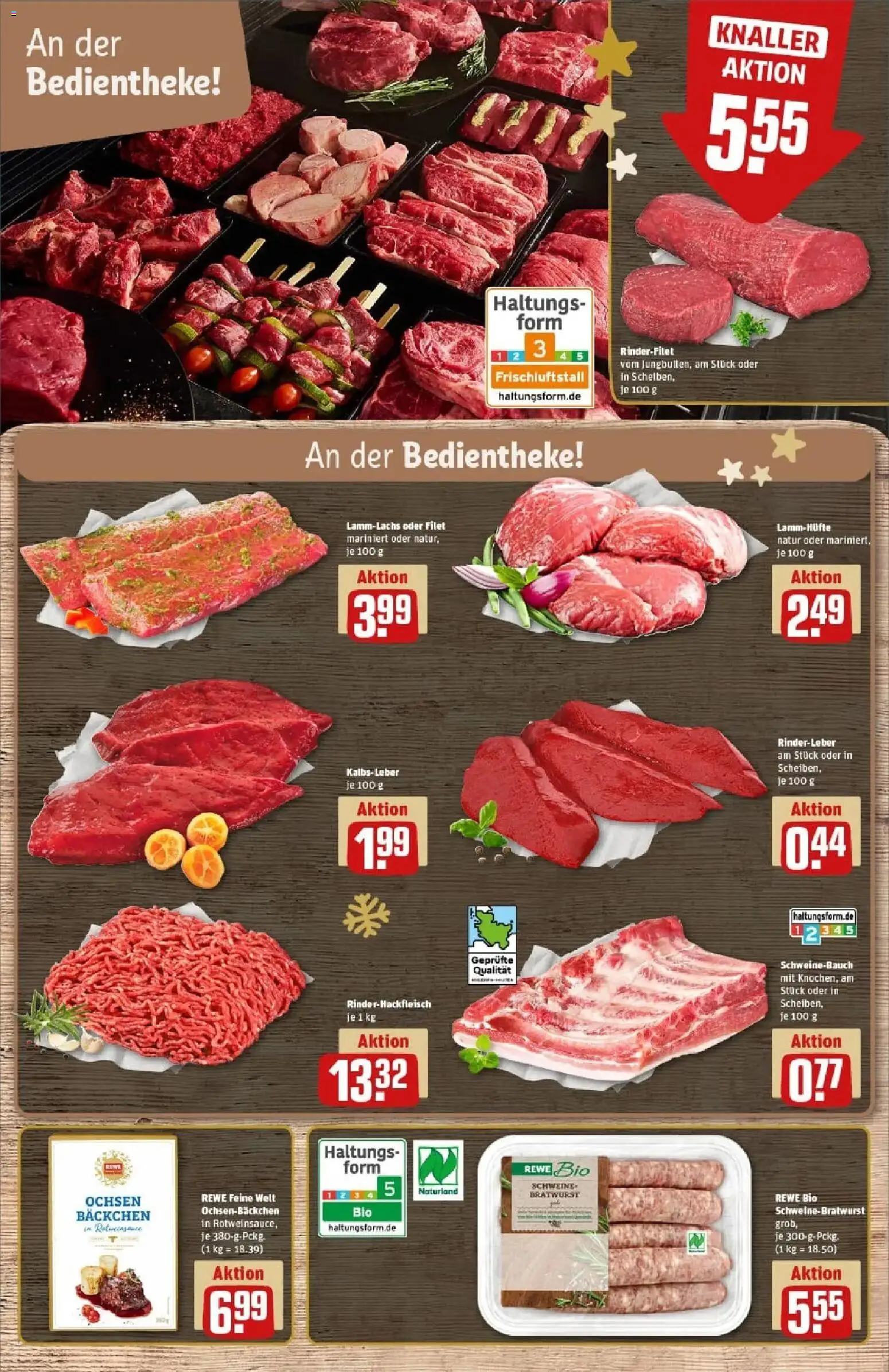Rewe prospekt Schenefeld	 – gültig ab 23.11.2025 | Seite: 11 | Produkte: Rinderfilet, Schweinebauch, Bratwurst