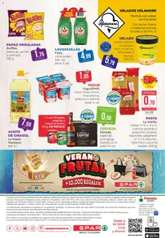 Spar folleto │ válido desde el 11.07.2025 | Página: 21 | Productos: Leche, Fideos, Helado, Lavavajillas