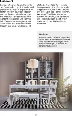 Ikea Teppich ab 10.07.2025 gültig | Seite: 10 | Produkte: Esstisch, Tisch, Stuhl, Teppich