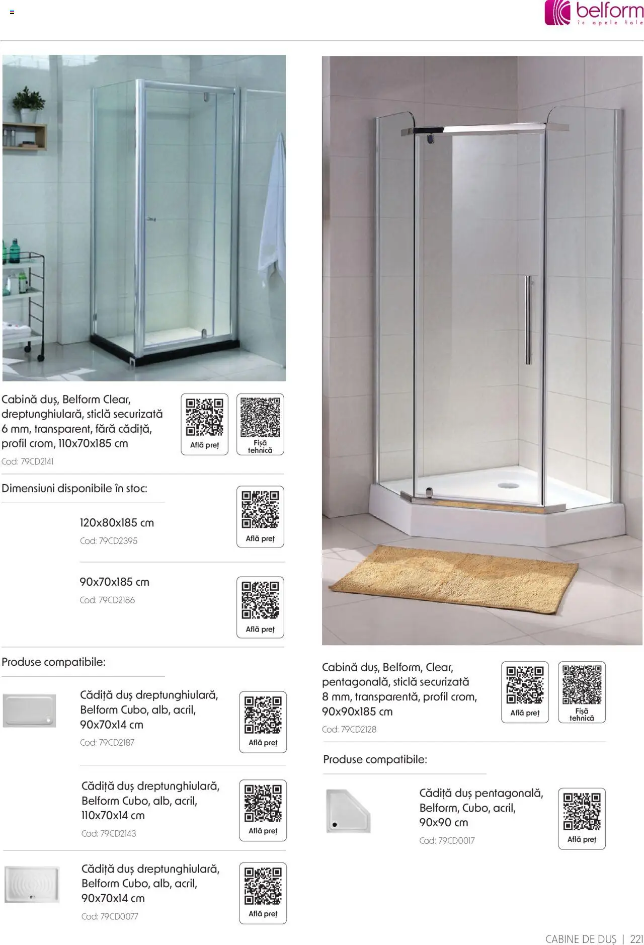 Catalog Romstal – valabil de la 25.11.2024 | Pagină: 221 | Produse: Duș