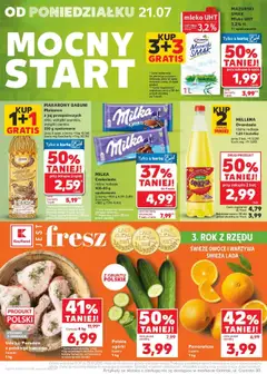 Kaufland gazetka od 17.07.2025 | Strona: 52 | Produkty: Karta, Milka, Makaron, Warzywa
