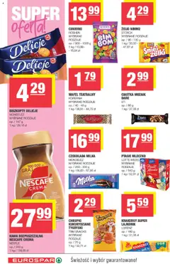 Spar Gazetka - Eurospar od 30.07.2025 | Strona: 12 | Produkty: Cukierki roshen, Krakersy, Żelki, Cukierki