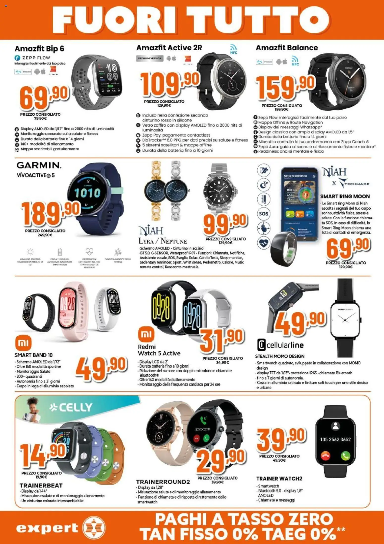 Volantino Expert del 15.01.2026 | Pagina: 7 | Prodotti: Microfono, Silicone, Smartwatch, Batteria