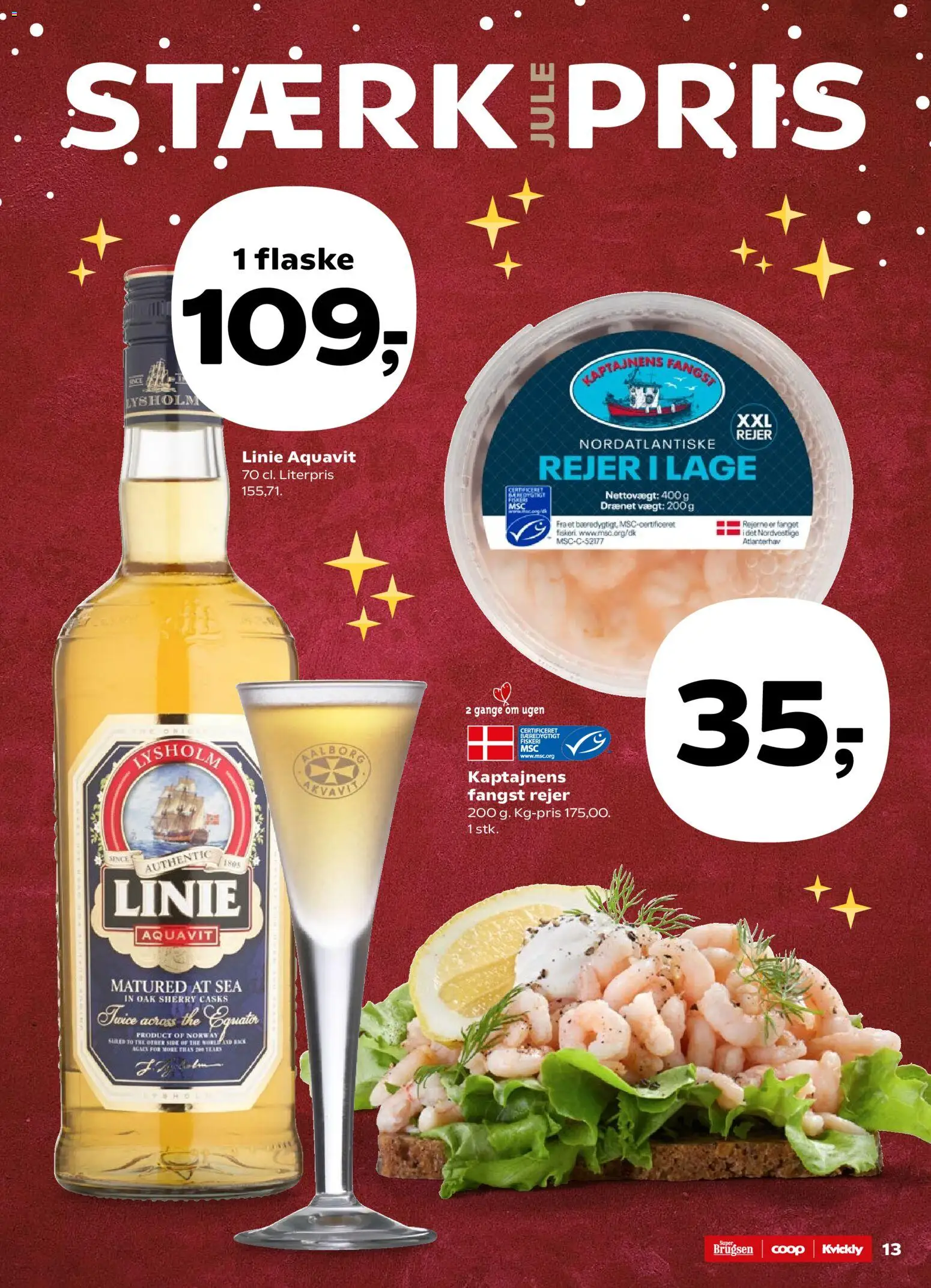 Kvickly tilbudsavis – gyldig fra 19.12.2025 | Side: 15 | Produkter: Juice, Rejer