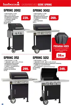 Hubo Barbecues en zwembaden - Voorbeeld van een folder van Hubo, geldig van 07.04.2026 | Pagina: 10 | Producten: Grill, Thermometer
