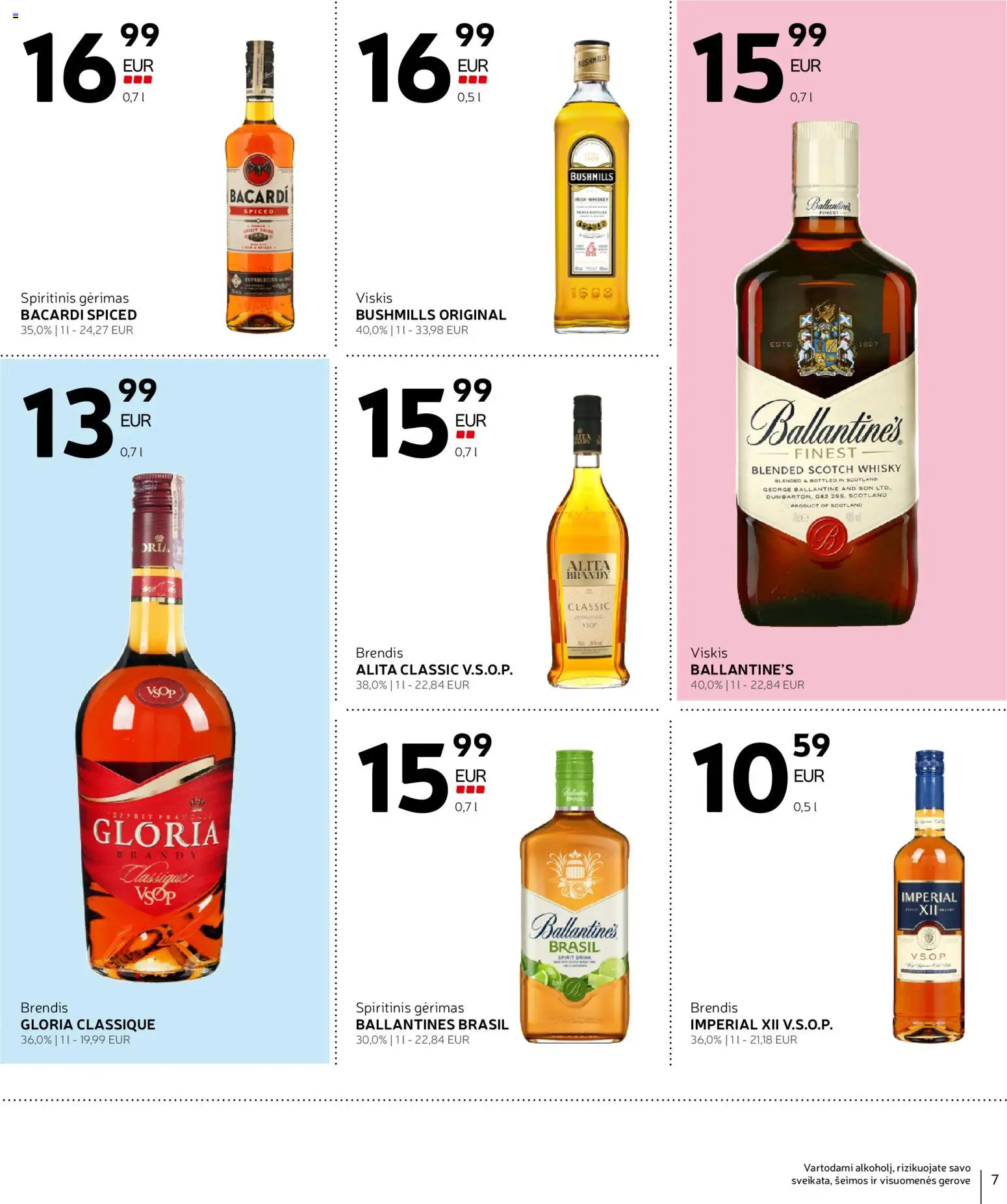 Rimi akcijos nuo 04.11.2025 | Puslapis: 7 | Prekių: Viskis