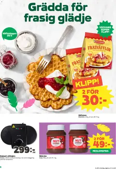 Coop Daglivs erbjudanden - Förhandsvisning av reklamblad från butik Coop Daglivs aktuell från 23.03.2026 | Sida: 8 | Produkter: Våffeljärn, Fräs