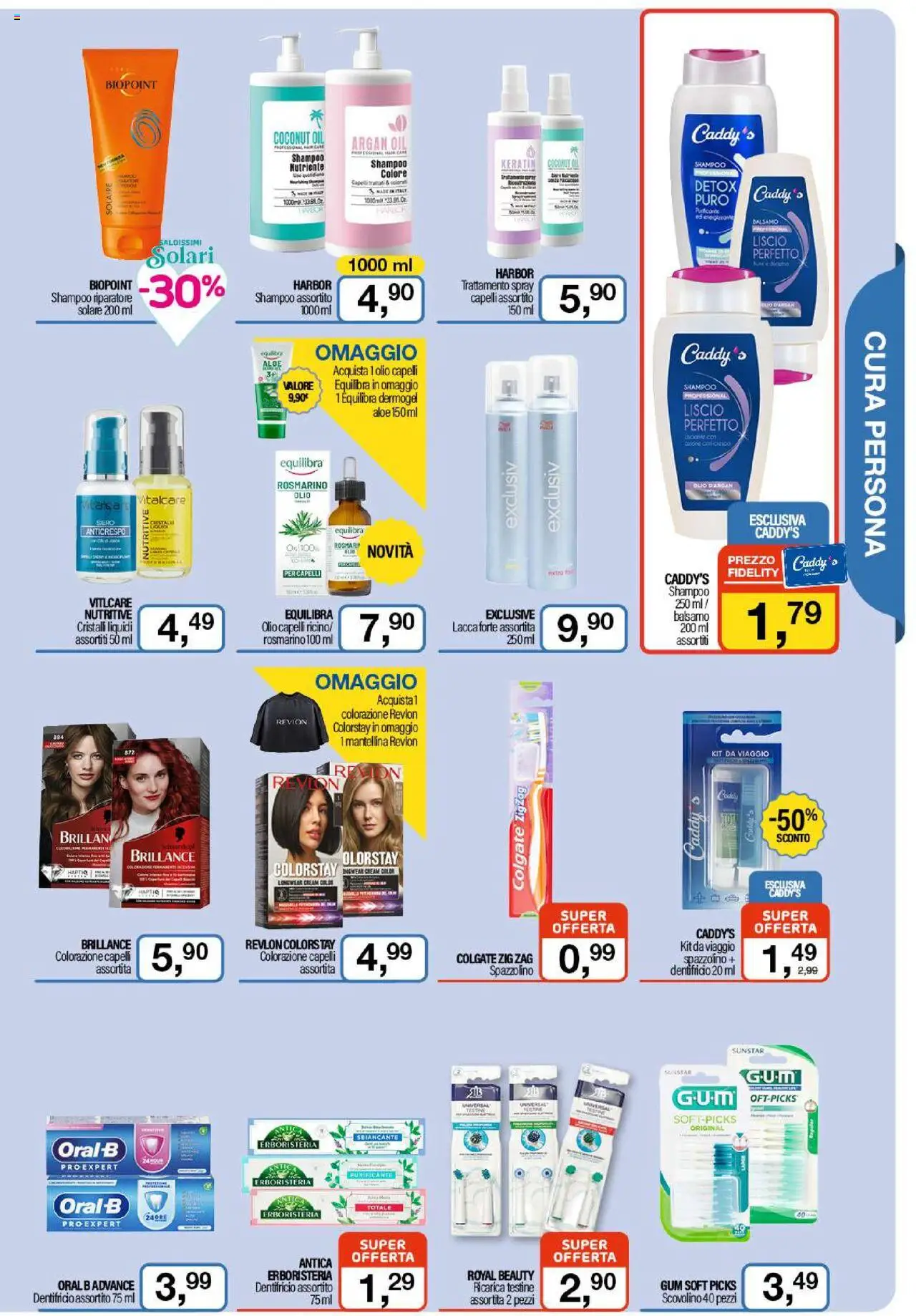 Volantino Caddy's del 31.07.2025 | Pagina: 5 | Prodotti: Colore capelli, Rosmarino, Lacca, Spray capelli