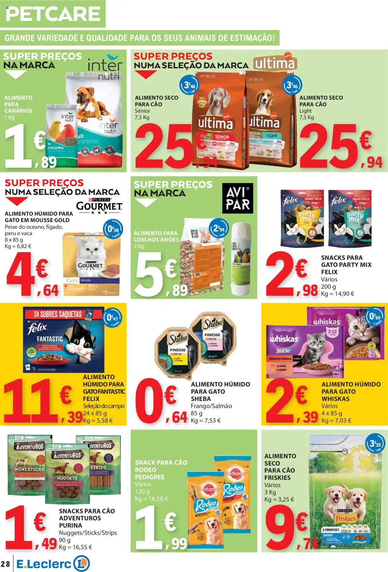 E.Leclerc - Folheto Semanal │ válido de 26.06.2025 | Página: 28 | Produtos: Peru, Peixe, Nuggets