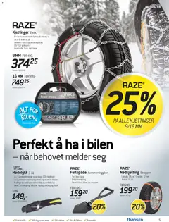 Forhåndsvisning av THANSEN kundeavis gyldig fra 03.12.2025 | Side: 5 | Produkter: Oppbevaringsboks, Датчик руху, Lys