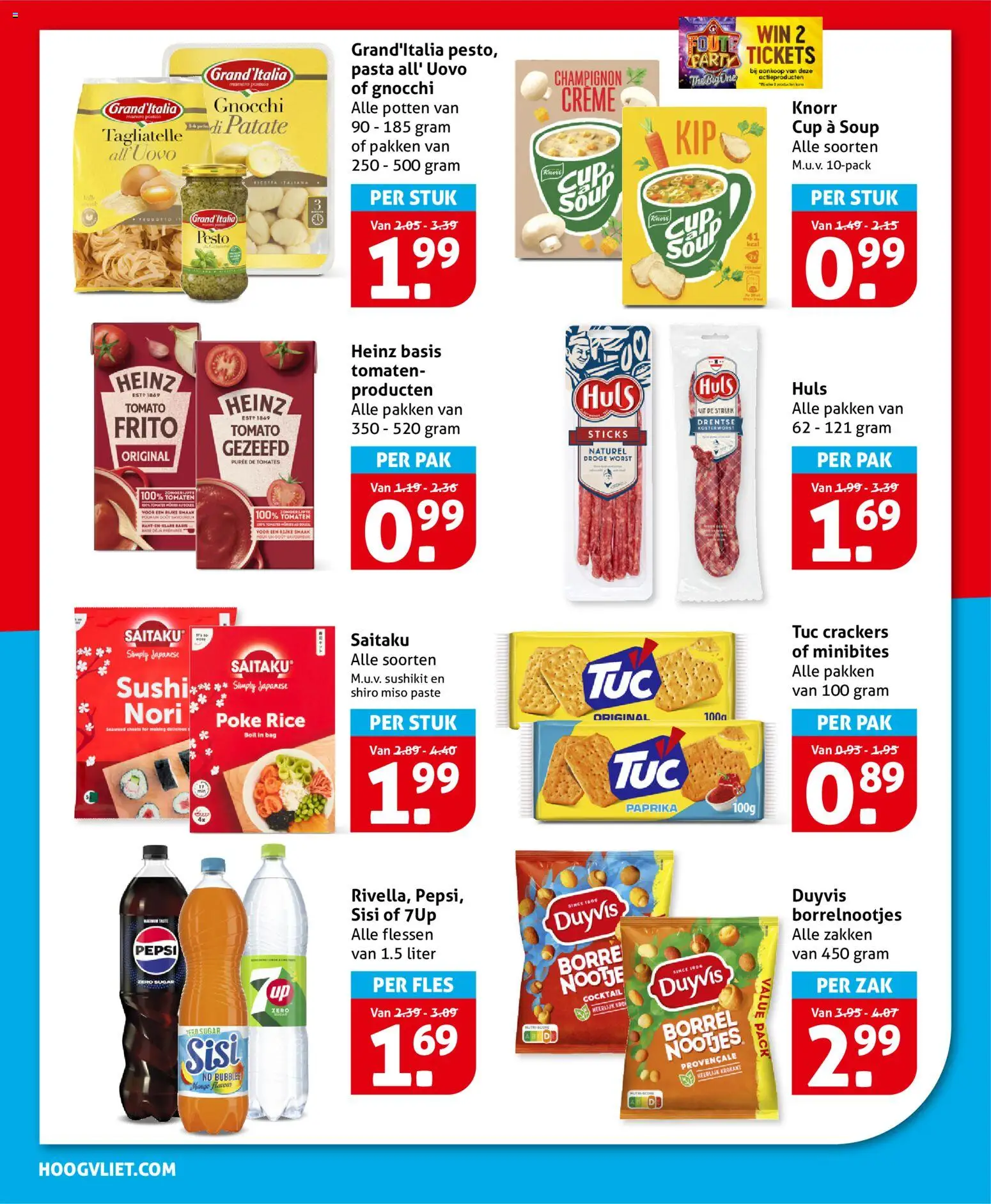 {H1} | Pagina: 20 | Producten: Fles, Worst, Pepsi, Kész piskótalap