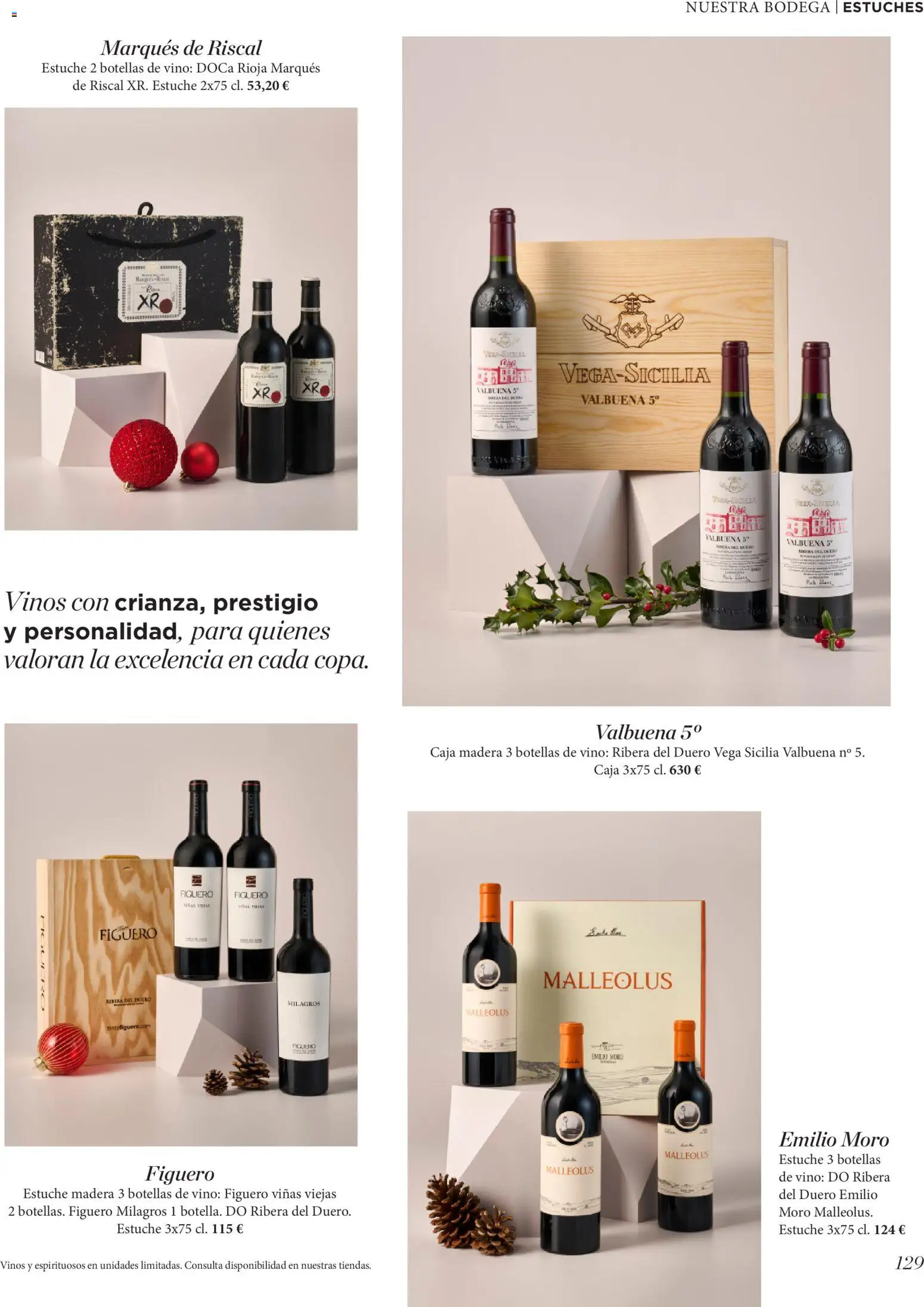 El Corte Inglés ofertas │ válido desde el 19.11.2025 | Página: 129 | Productos: Vino, Caja