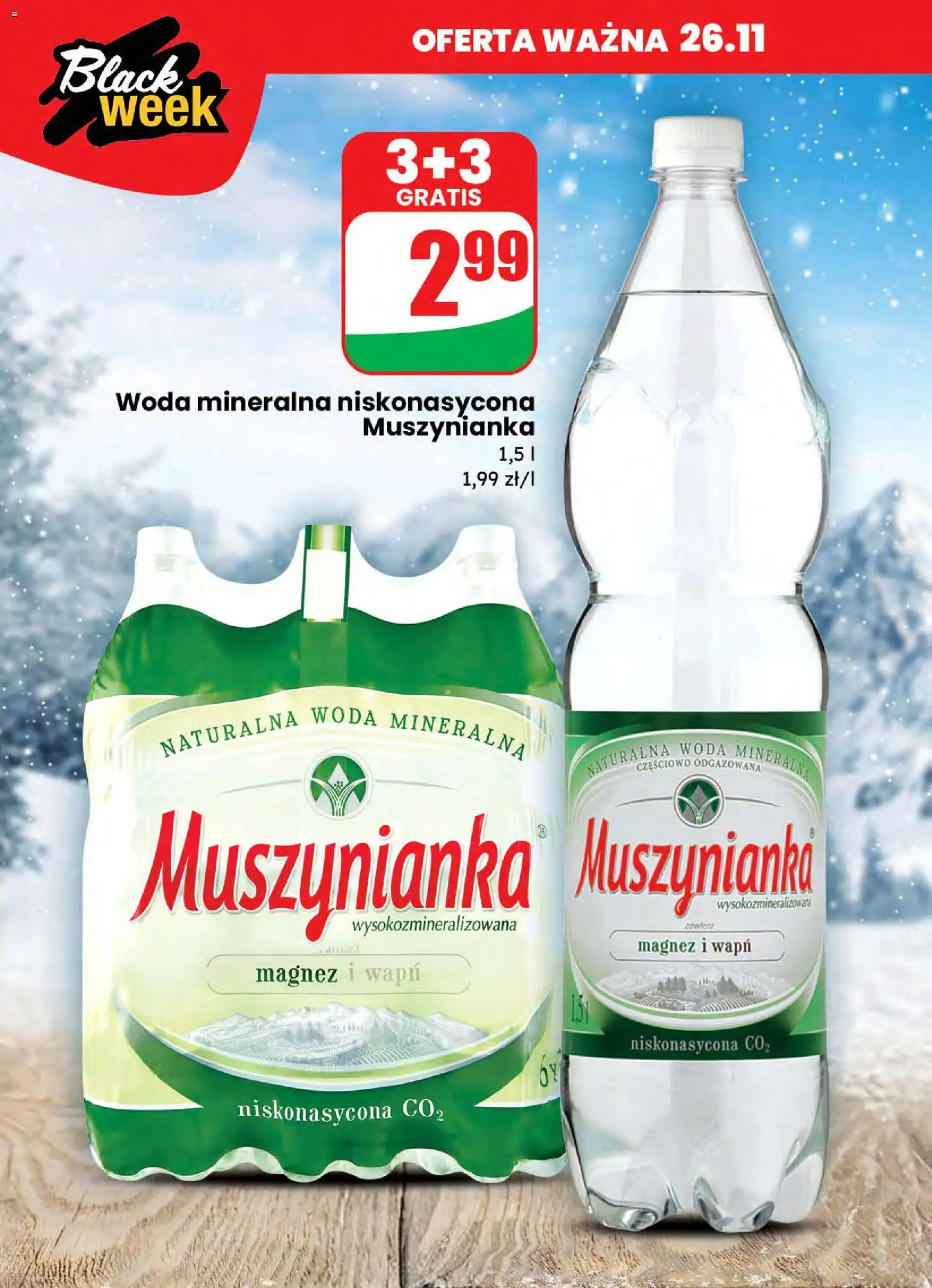 Dino Black Friday od 26.11.2025 | Strona: 3 | Produkty: Muszynianka, Woda