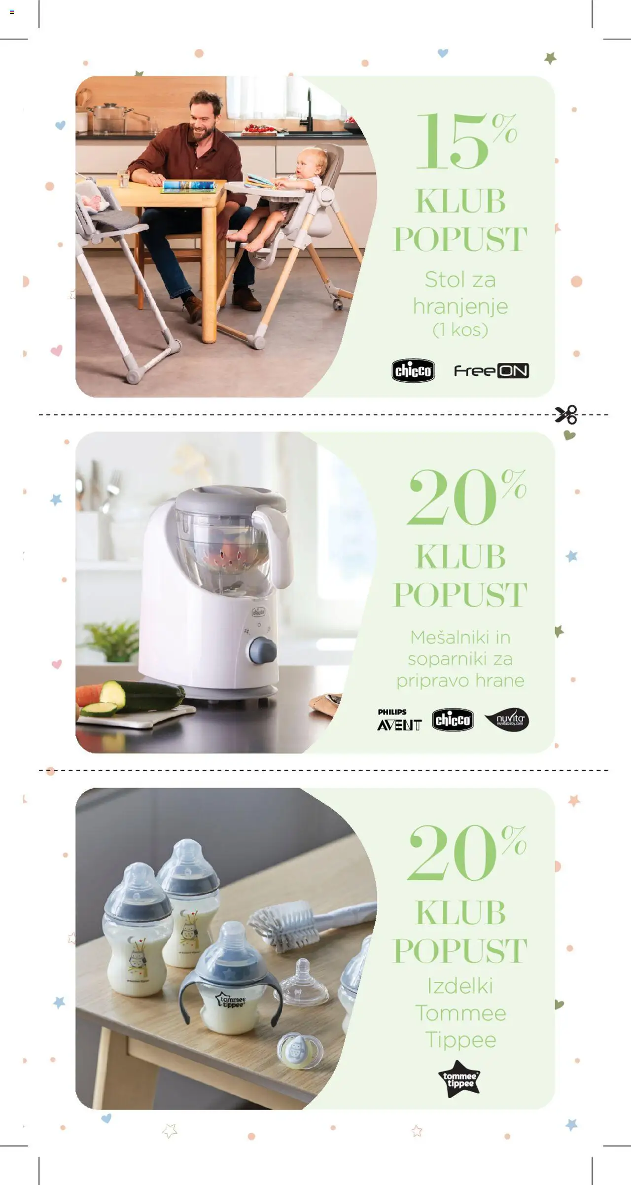 Baby center katalog nosečka │ velja od 01.07.2025 | Stran: 43 | Izdelki: Stol, Kos