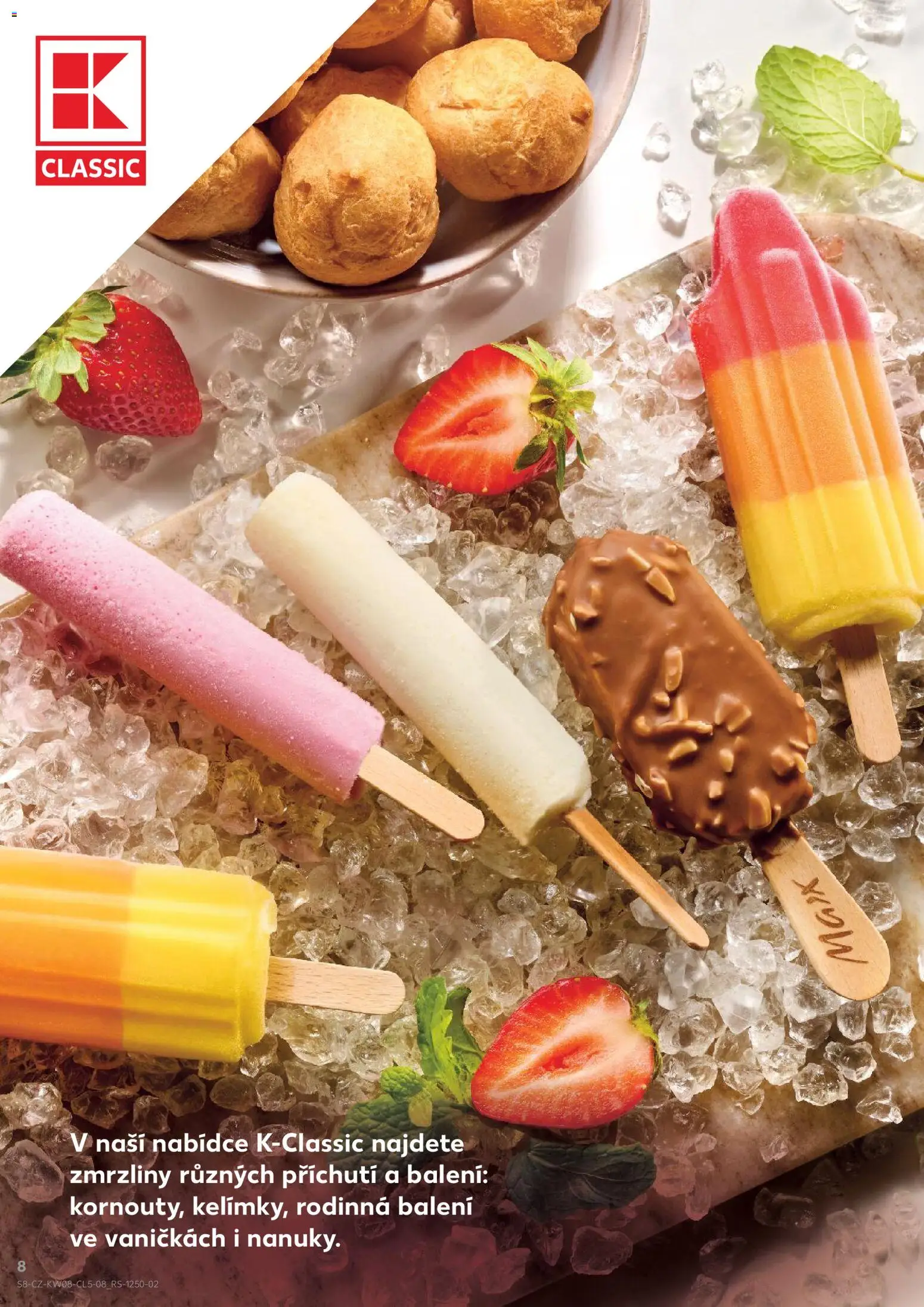 Kaufland leták - K-Classic  od 18.02.2026 | Strana: 8 | Produkty: Zmrzliny