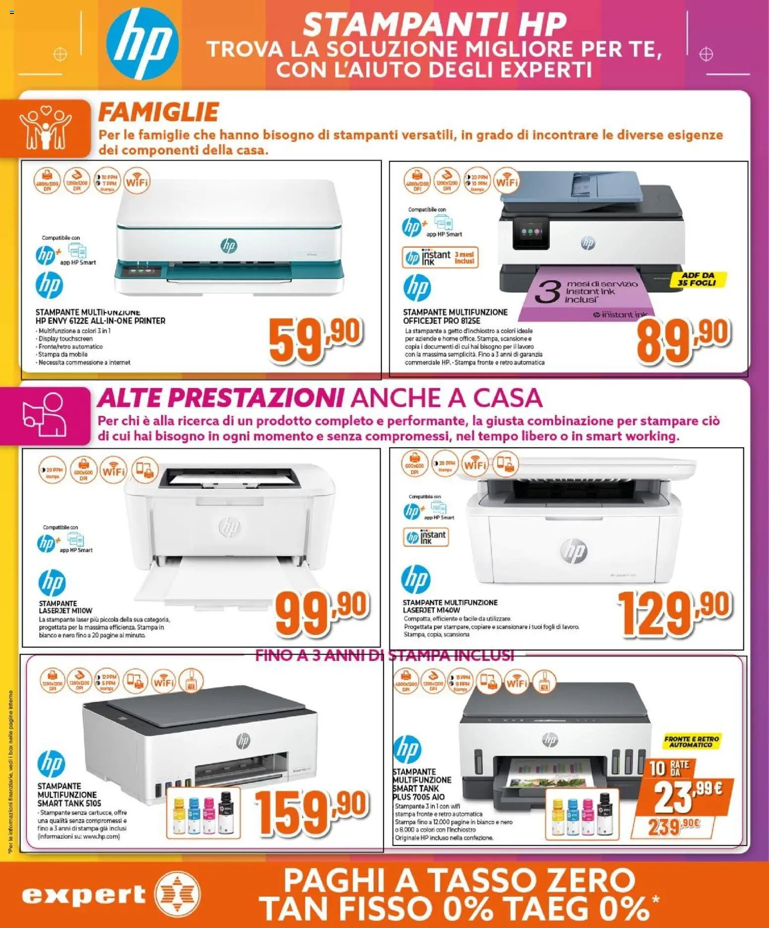 Volantino Expert del 12.03.2026 | Pagina: 24 | Prodotti: Mobile, Stampante, Stampa