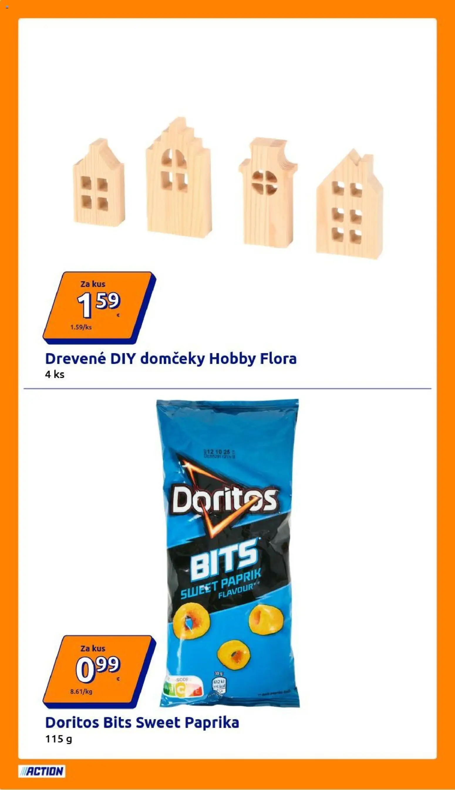 Nové Action akcie – leták je platný od 25.02.2026 | Strana: 22 | Produkty: Paprika, Flora