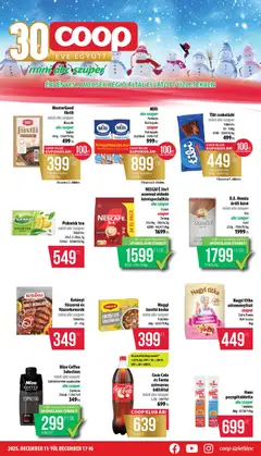 COOP - Mini & Abc & Szuper / Mecsek - amely érvényes a következő dátumtól: 11.12.2025