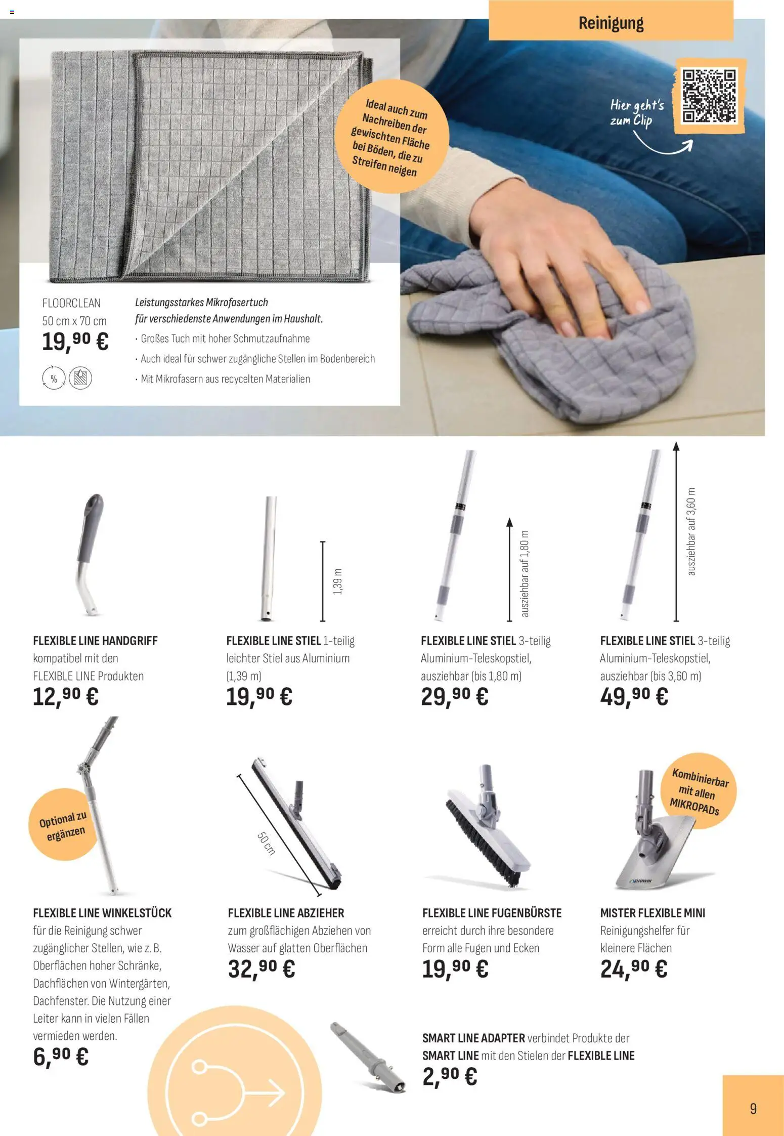 Katalog ProWin Januar/Juni 2026 – gültig ab 01.01.2026 | Seite: 9 | Produkte: Adapter, Wasser