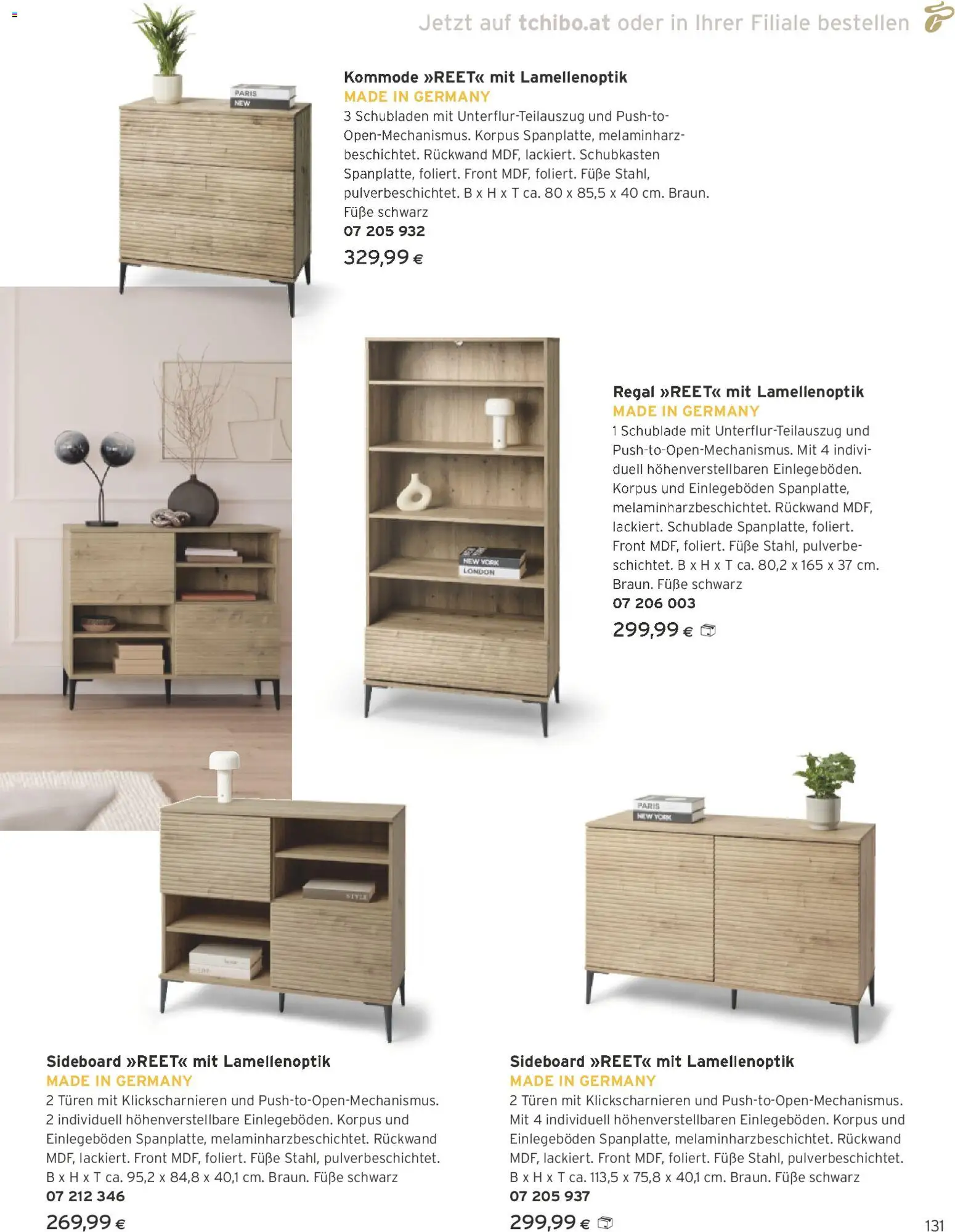 Tchibo Eduscho - Katalog Dezember 2025 gültig ab 01.12.2025 | Seite: 131 | Produkte: Kommode, Regal