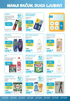 Lilly drogerie katalog - pregled Lilly drogerie kataloga - važi od 01.02.2026 | Strana: 9 | Proizvode: Deterdžent, Lenor, Wc, Čarape