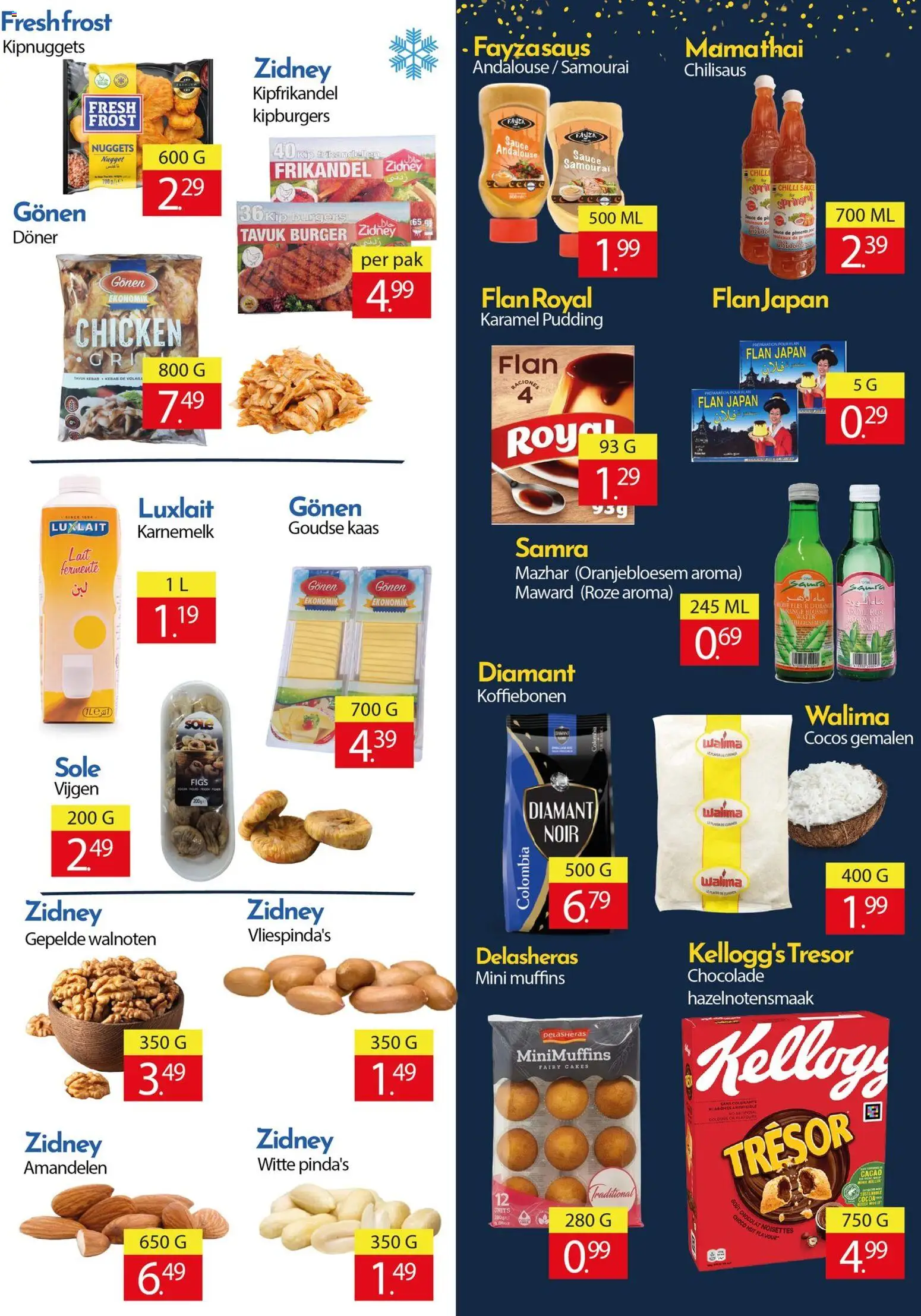 {H1} | Pagina: 2 | Producten: Chocolade, Diamant, Fagyasztott gyümölcs, Kip