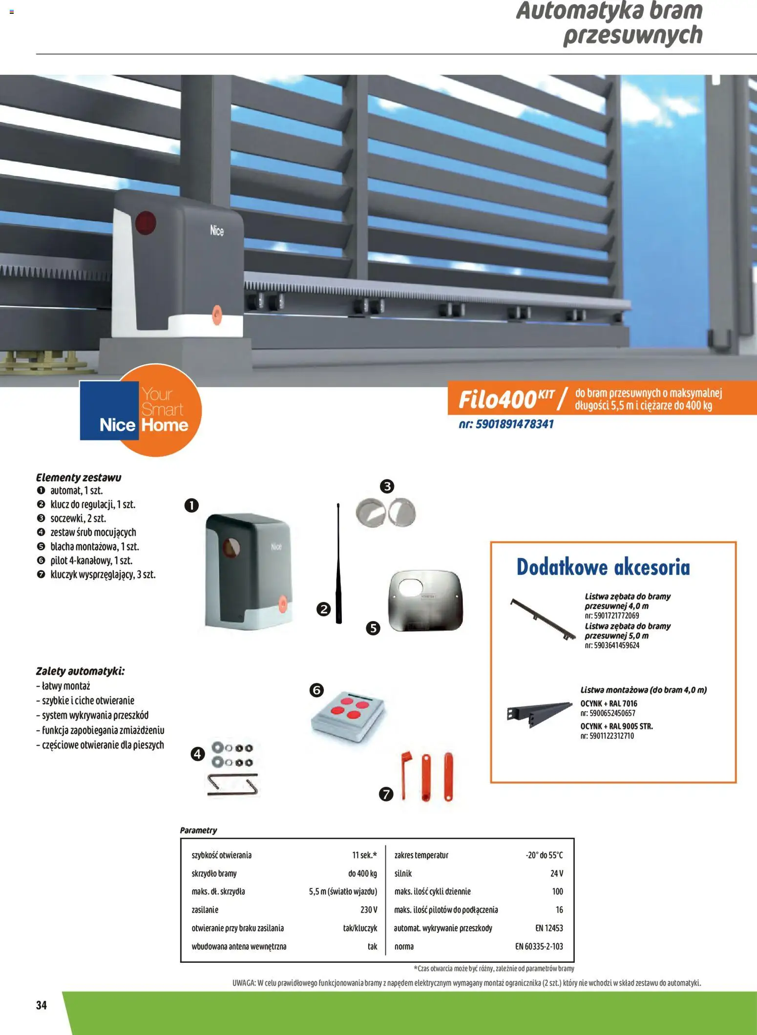 Leroy Merlin gazetka - Ogrodzenia Polbram od 09.03.2026 | Strona: 34