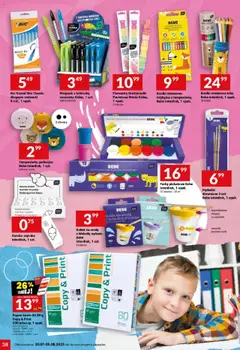 Twój Market Gazetka od 30.07.2025 | Strona: 38 | Produkty: Karta, Temperówka, Myszka, Papier ksero