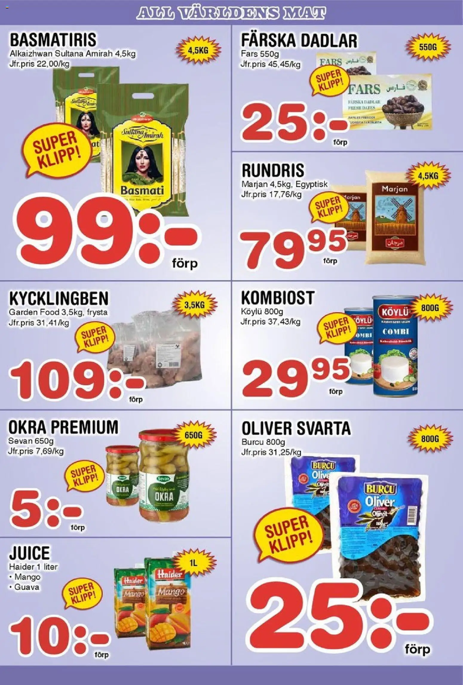 Nya Pulsen reklamblad aktuell från 03.11.2025 | Sida: 13 | Produkter: Oliver, Juice, Mango