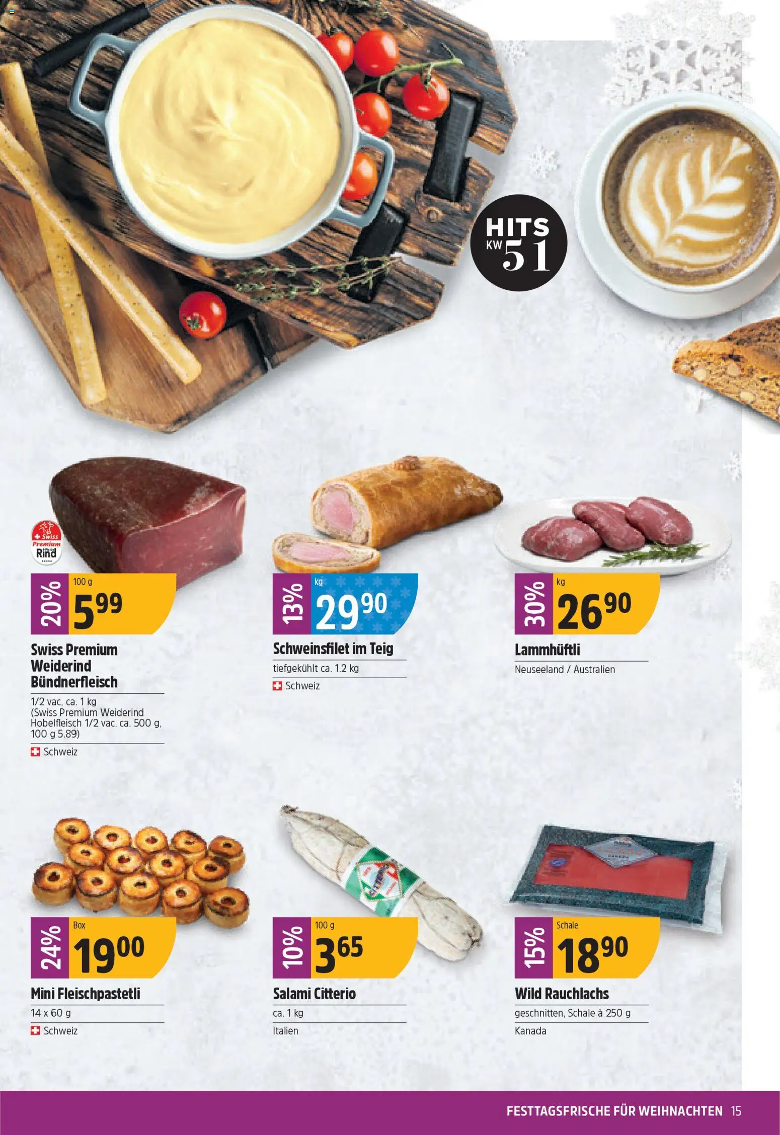 TopCC Aktionen – gültig ab 15.12.2025 | Seite: 15 | Produkte: Salami