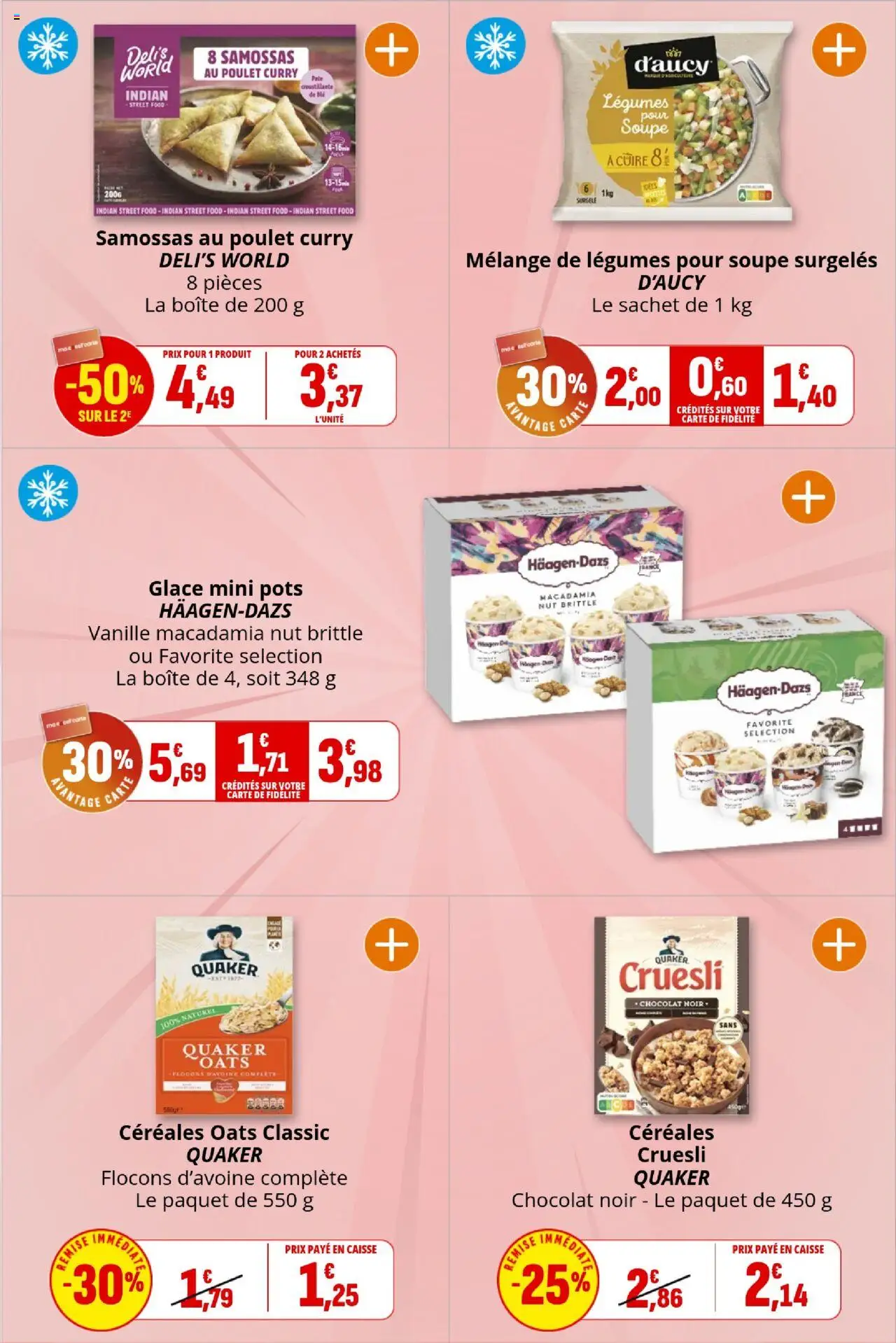 {H1} | Page: 16 | Produits: Flocons, Curry, Chocolat, Céréales