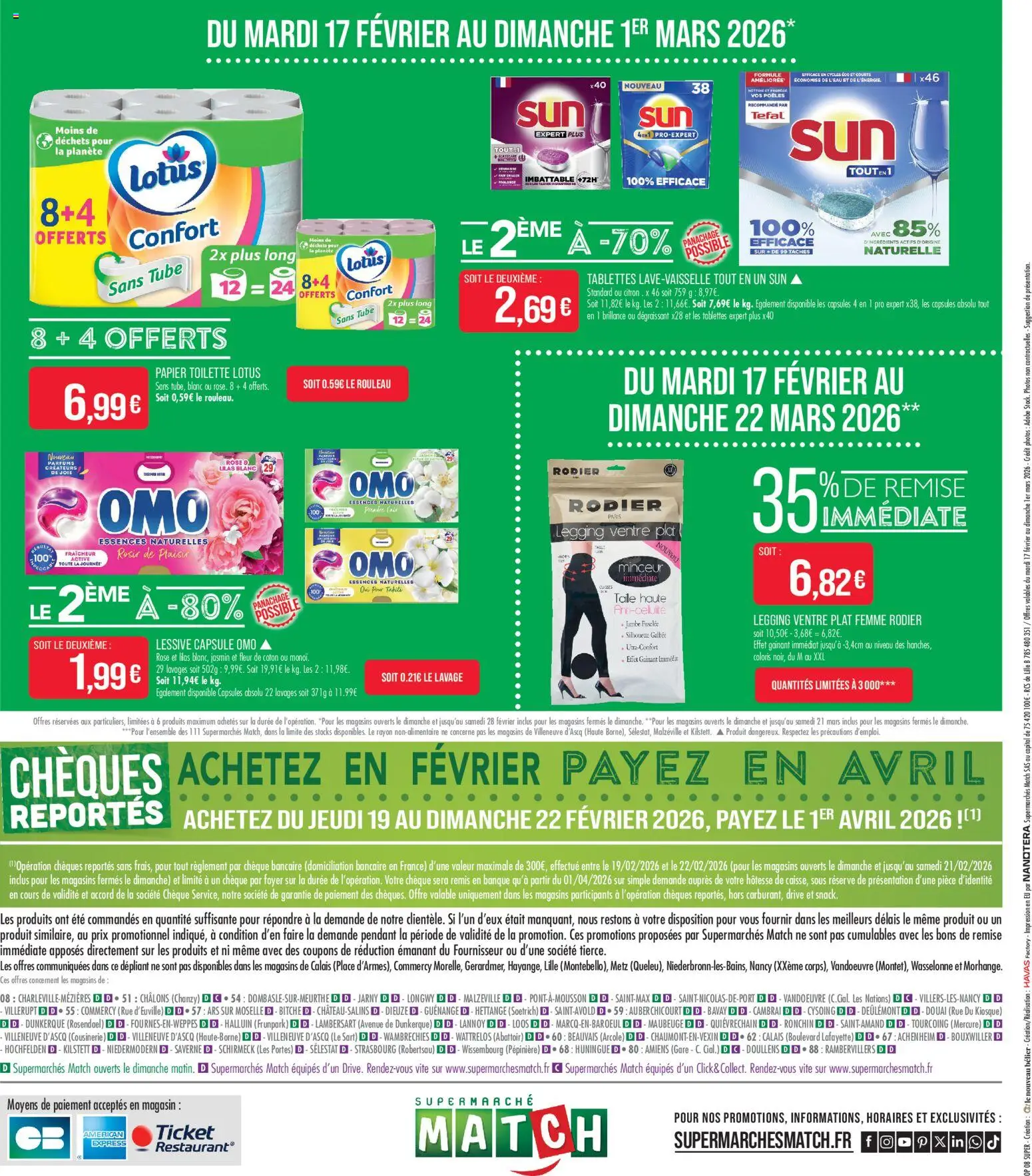 {H1} | Page: 20 | Produits: Coton, Rouleau, Papier toilette Lotus, Tefal