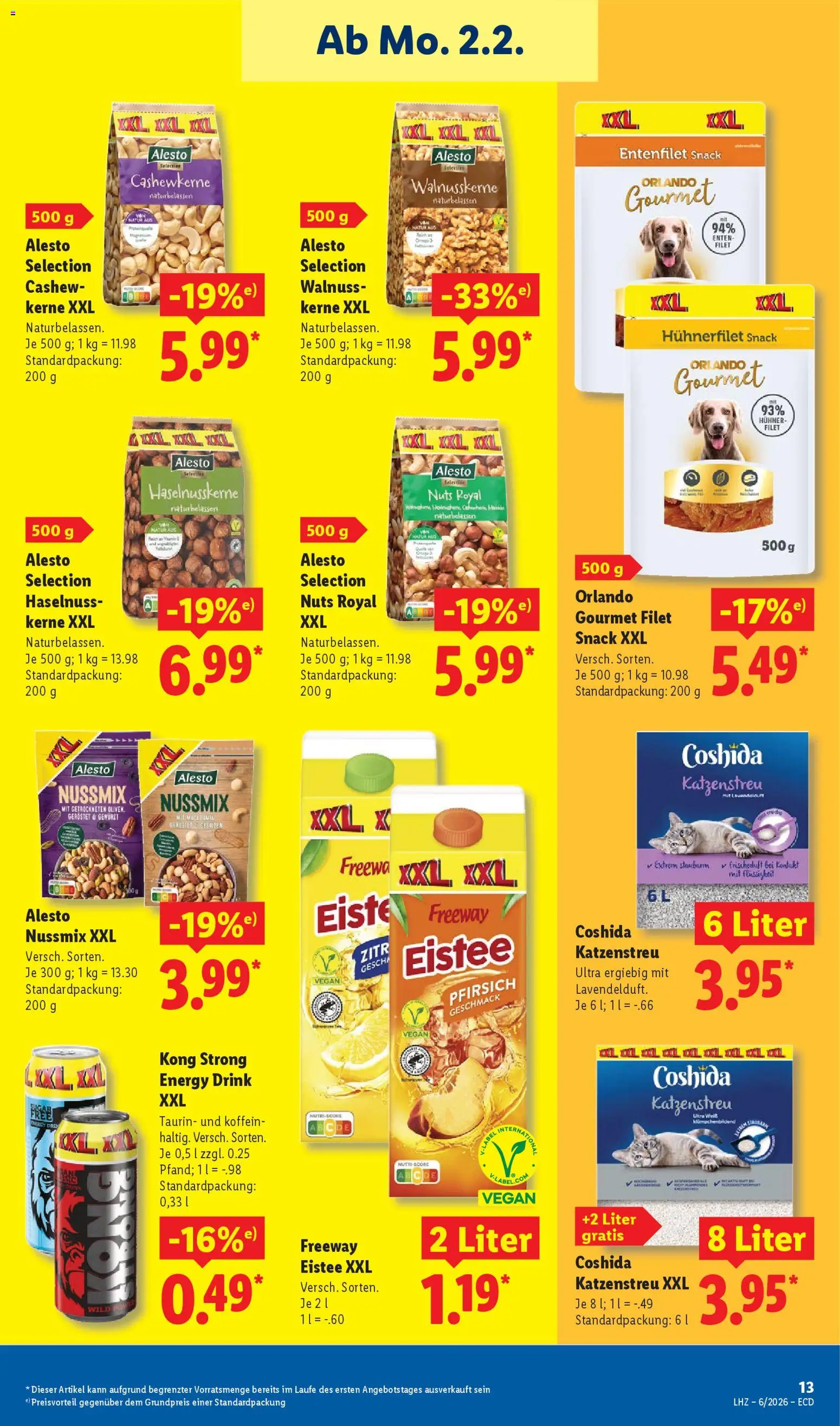 Lidl - Prospekt – gültig ab 02.02.2026 | Seite: 17 | Produkte: Energy, Pfirsich