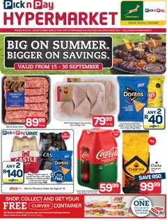 Pick n Pay specials catalogue – valid from 15.09.2025