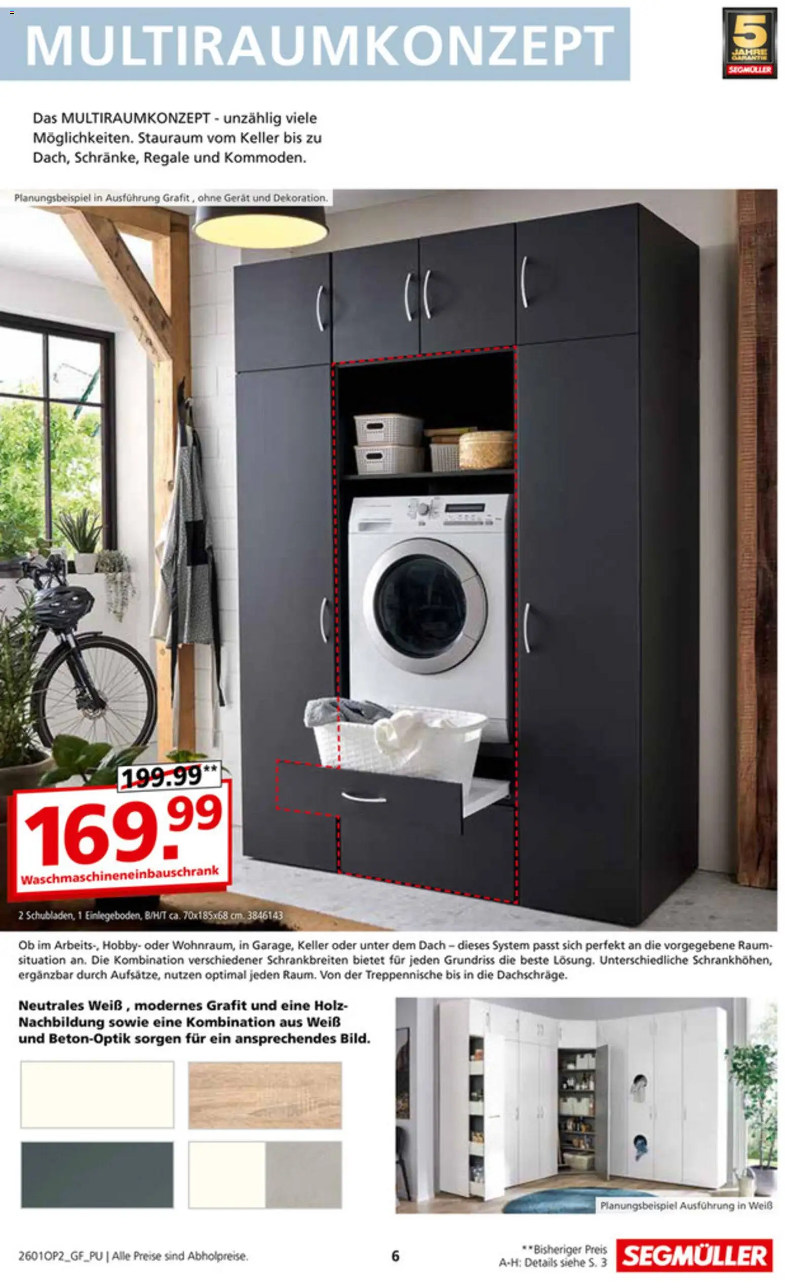 Segmüller Hauswirtschaftsraum Spezial – gültig ab 29.12.2025 | Seite: 6