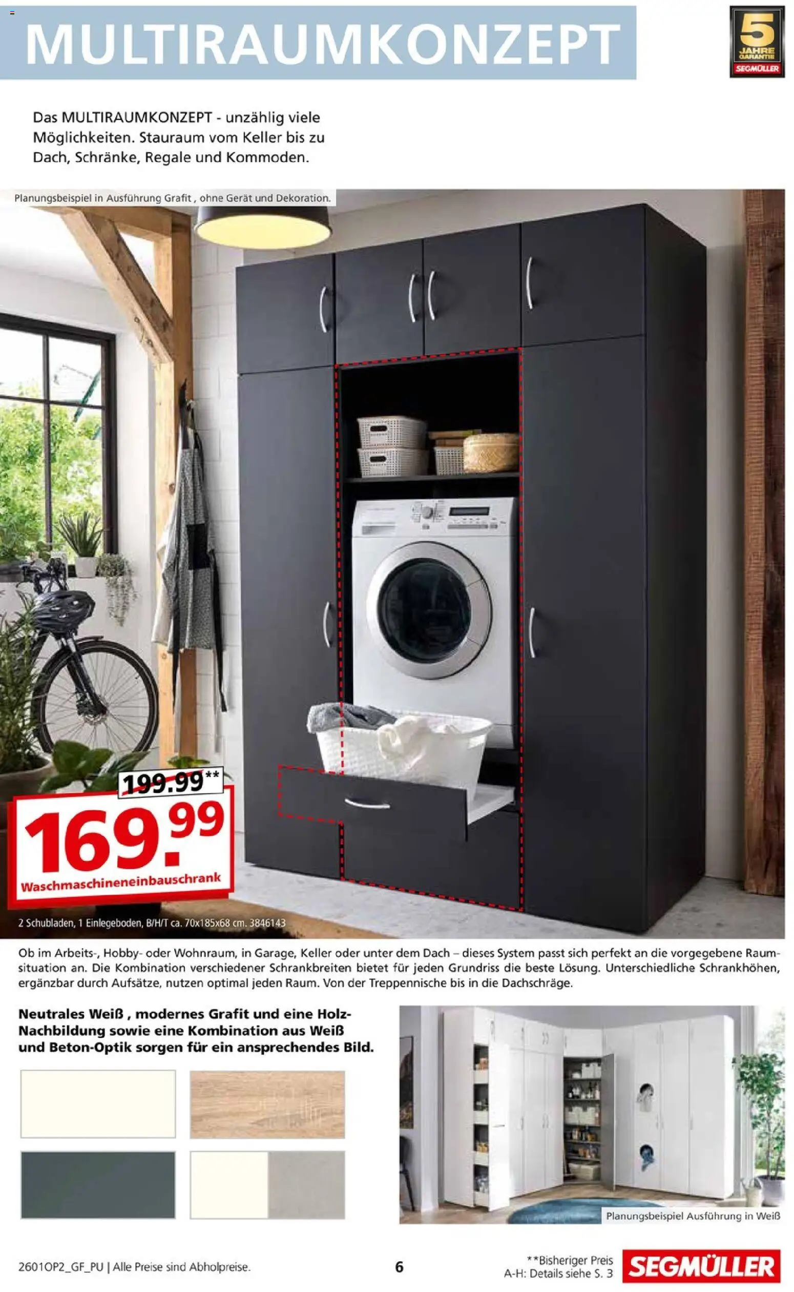 Segmüller Hauswirtschaftsraum Spezial – gültig ab 29.12.2025 | Seite: 6