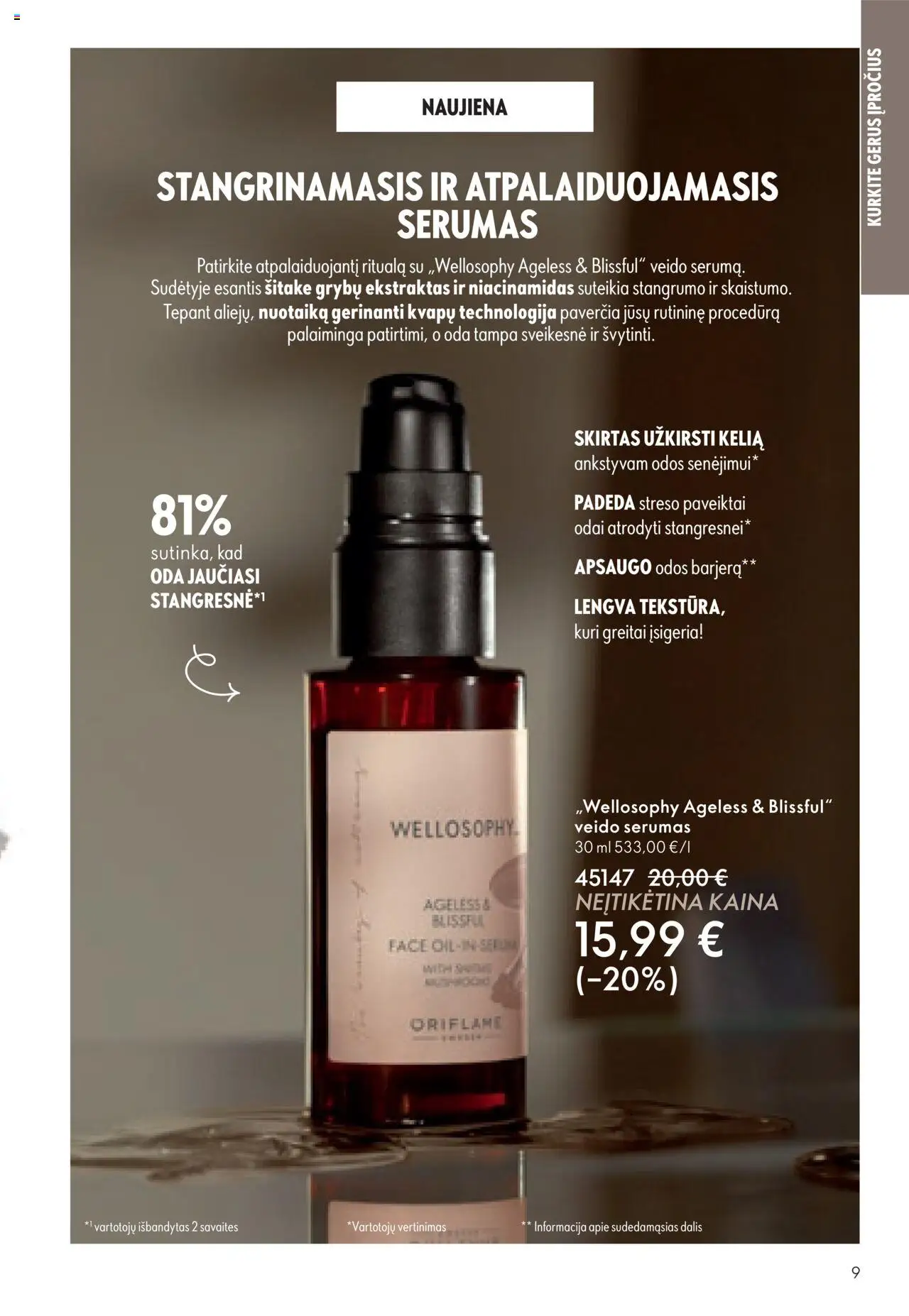 Oriflame akcijos nuo 08.10.2025 | Puslapis: 9