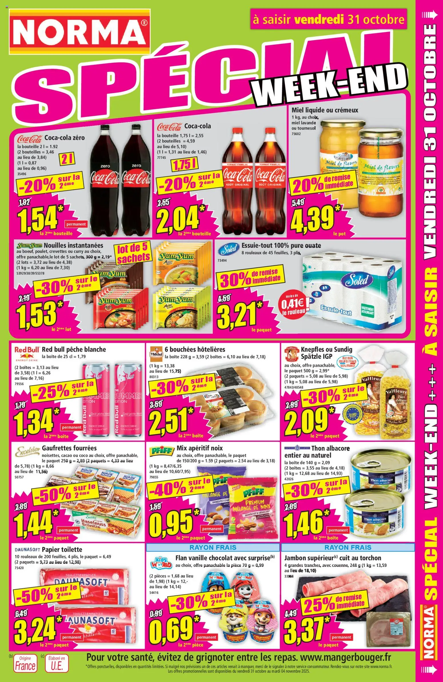 {H1} | Page: 11 | Produits: Rouleau, Thon, Œufs, Jambon